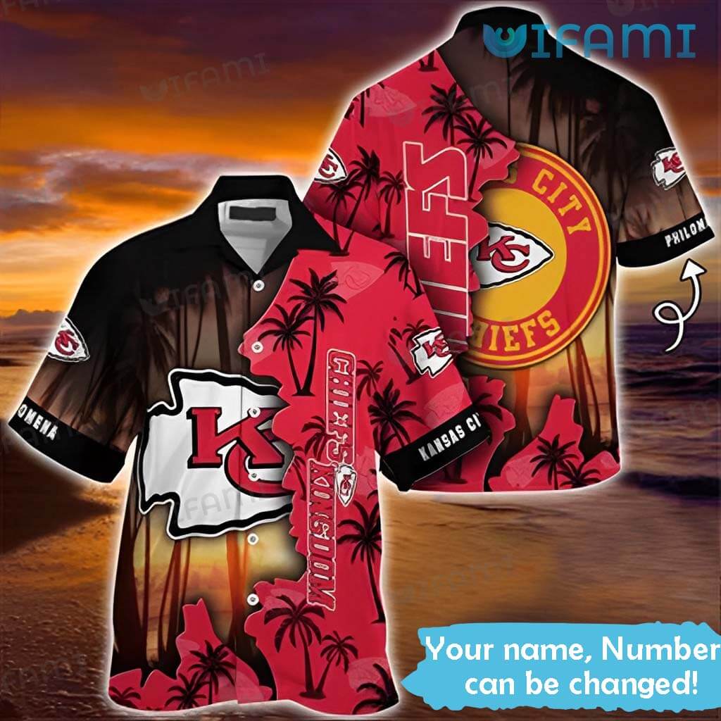 Kansas City Chiefs Personalized Name And Number NFL 3D Baseball Jersey Shirt  For Fans