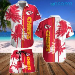 Chiefs Hawaiian Shirt Red Coconut Pattern Kansas City Gift