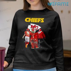 Chiefs Shirt Andy Reid Mahomes Mascot Kansas City Chiefs Sweatshirt For Her