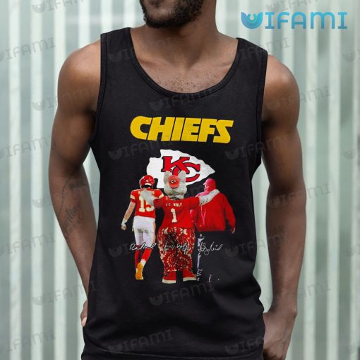 Chiefs Shirt Andy Reid Mahomes Mascot Kansas City Chiefs Gift For Her