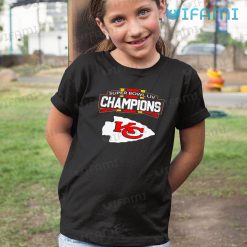 Chiefs Super Bowl Shirt LIV Champions Kansas City Chiefs Kid Tshirt