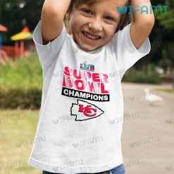 Chiefs Super Bowl Shirt LVII Logo Kansas City Chiefs Kid Tshirt For Her