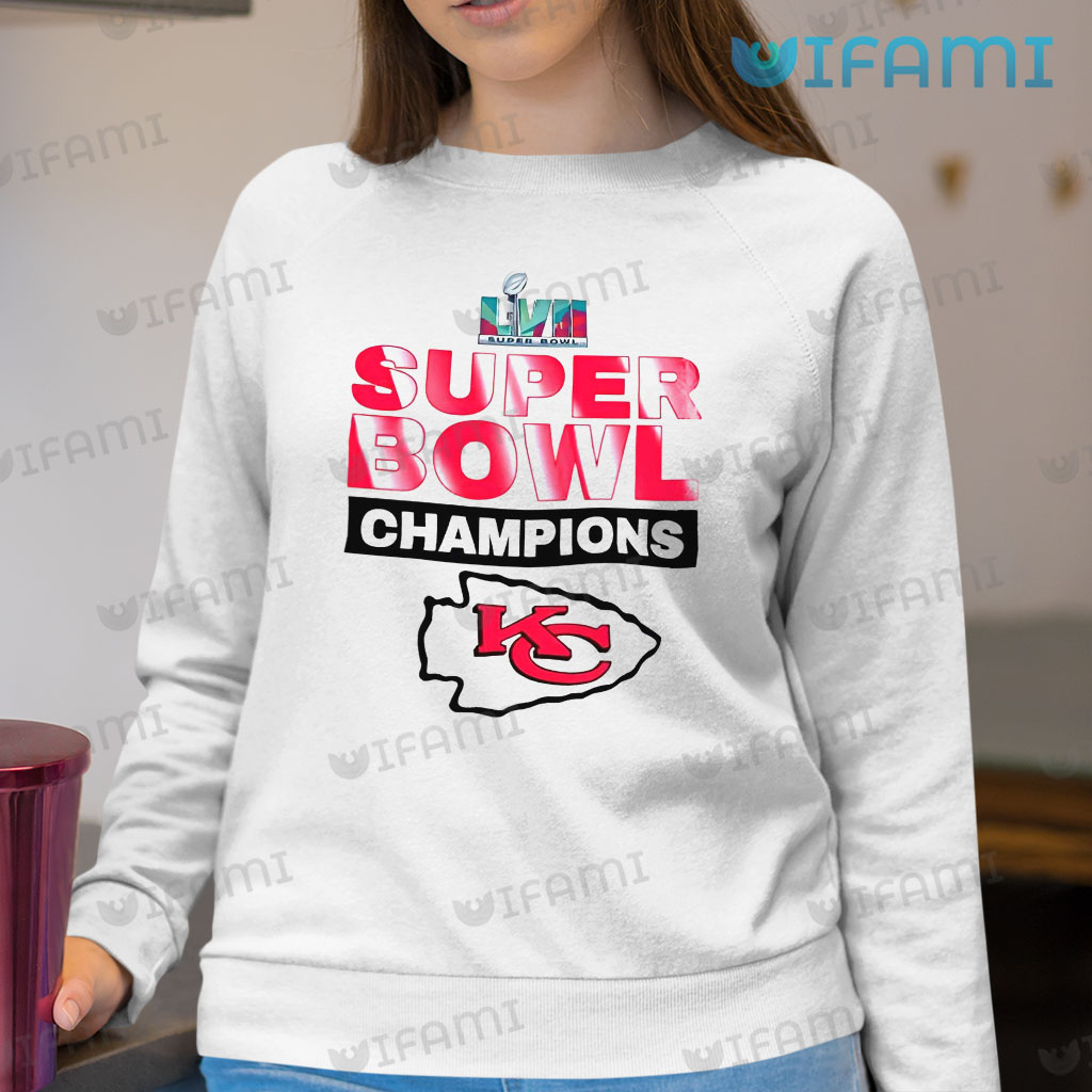 Chiefs Super Bowl Shirt LVII Logo Kansas City Chiefs Gift For Her