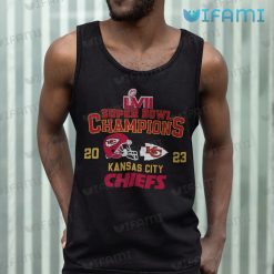 Chiefs Super Bowl Shirts Football Helmet Logo Kansas City Chiefs Tank Top