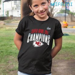 Chiefs Super Bowl Shirts LVII Champions Kansas City Chiefs Kid Tshirt