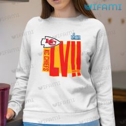 Chiefs Super Bowl Shirts LVII Logo Kansas City Chiefs Sweatshirt For Him