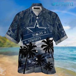 Cowboys Hawaiian Shirt Coconut Leaf Dallas Cowboys Gift 2