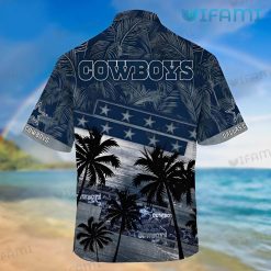 Cowboys Hawaiian Shirt Coconut Leaf Dallas Cowboys Gift 3