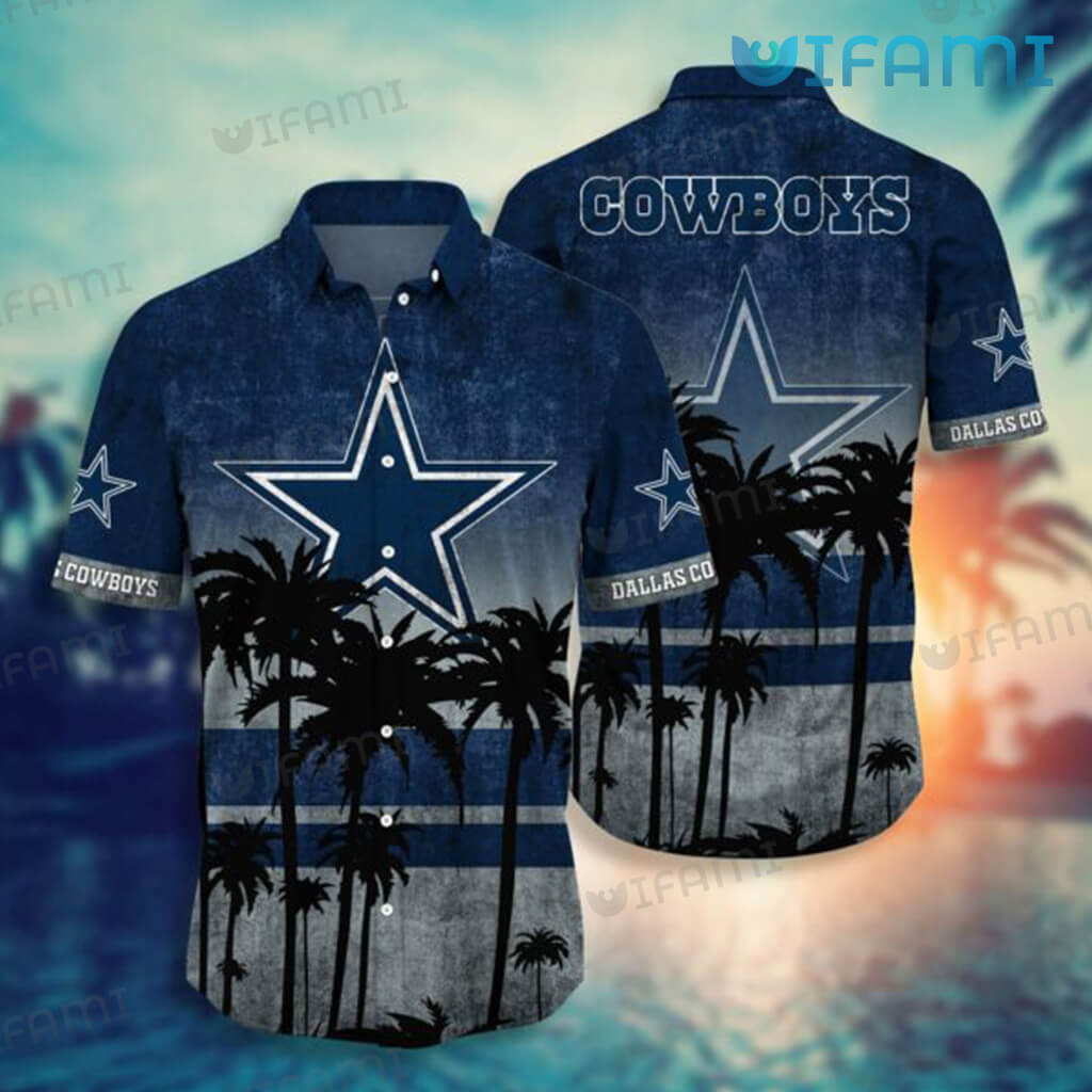Giddy up in style: Cowboys Hawaiian Shirt for beachy cowboys