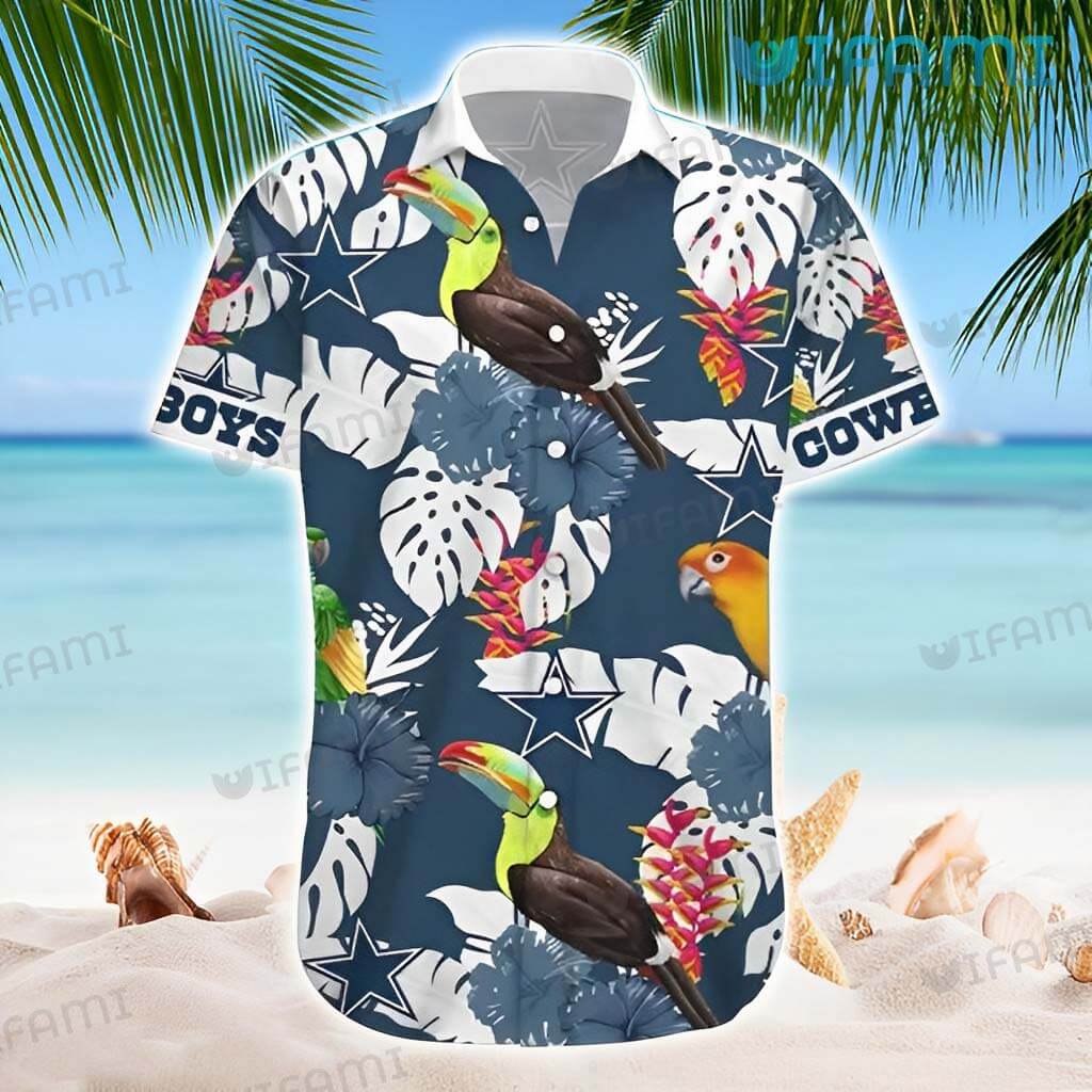 Get Ready for Summer with Cowboys Hawaiian Shirt and Beach Shorts