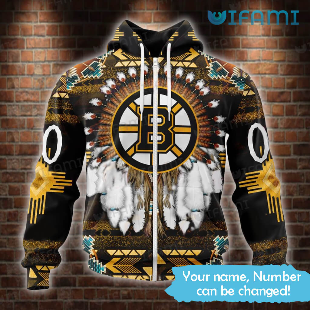 Show Your Bruins Pride with 3D Native American Hoodie