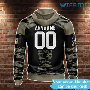 Custom Maple Leafs Hoodie 3D Army Camouflage Pattern Toronto Maple Leafs Gift