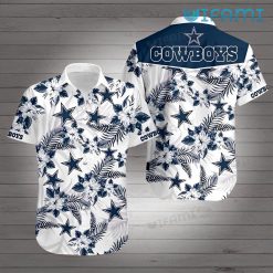 Dallas Cowboys Hawaiian Shirt Flower Logo Cowboys Gift