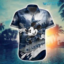 Dallas Cowboys Hawaiian Shirt Mickey Surfing Cowboys Gift 2