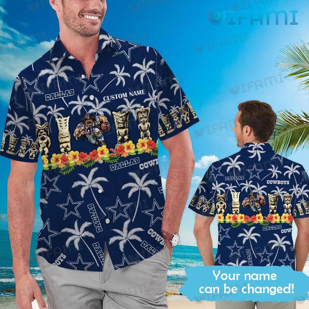 dallas cowboy hawaiian shirt