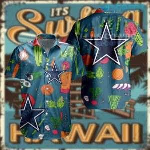 Dallas Cowboys Hawaiian Shirt Vegetable Cowboys Gift