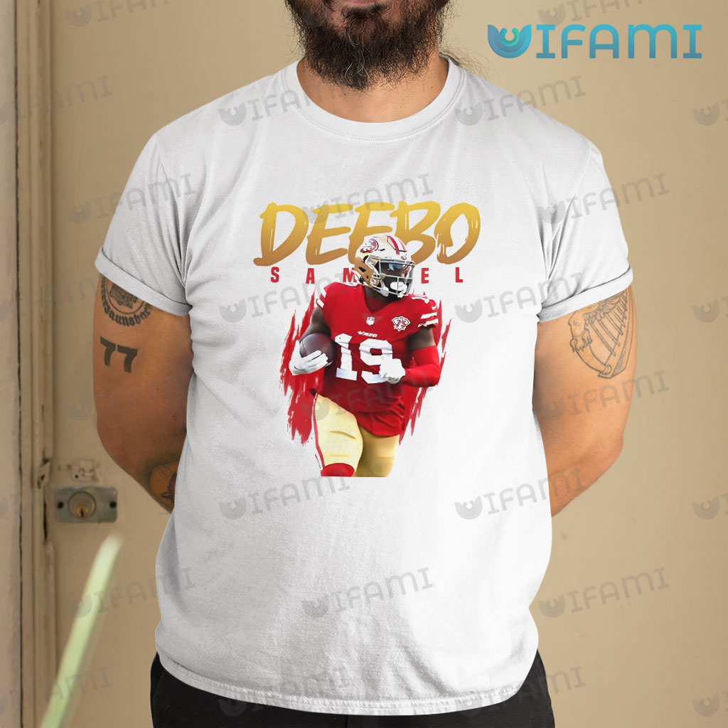 Deebo Samuel Shirt Samuel Hold Football San Francisco 49ers Gift