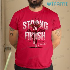 Deebo Samuel Shirt Strong To The Finish Signature 49ers Gift