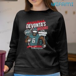 Devonta Smith Shirt Devontas Inferno Philadelphia Eagles Gift 3