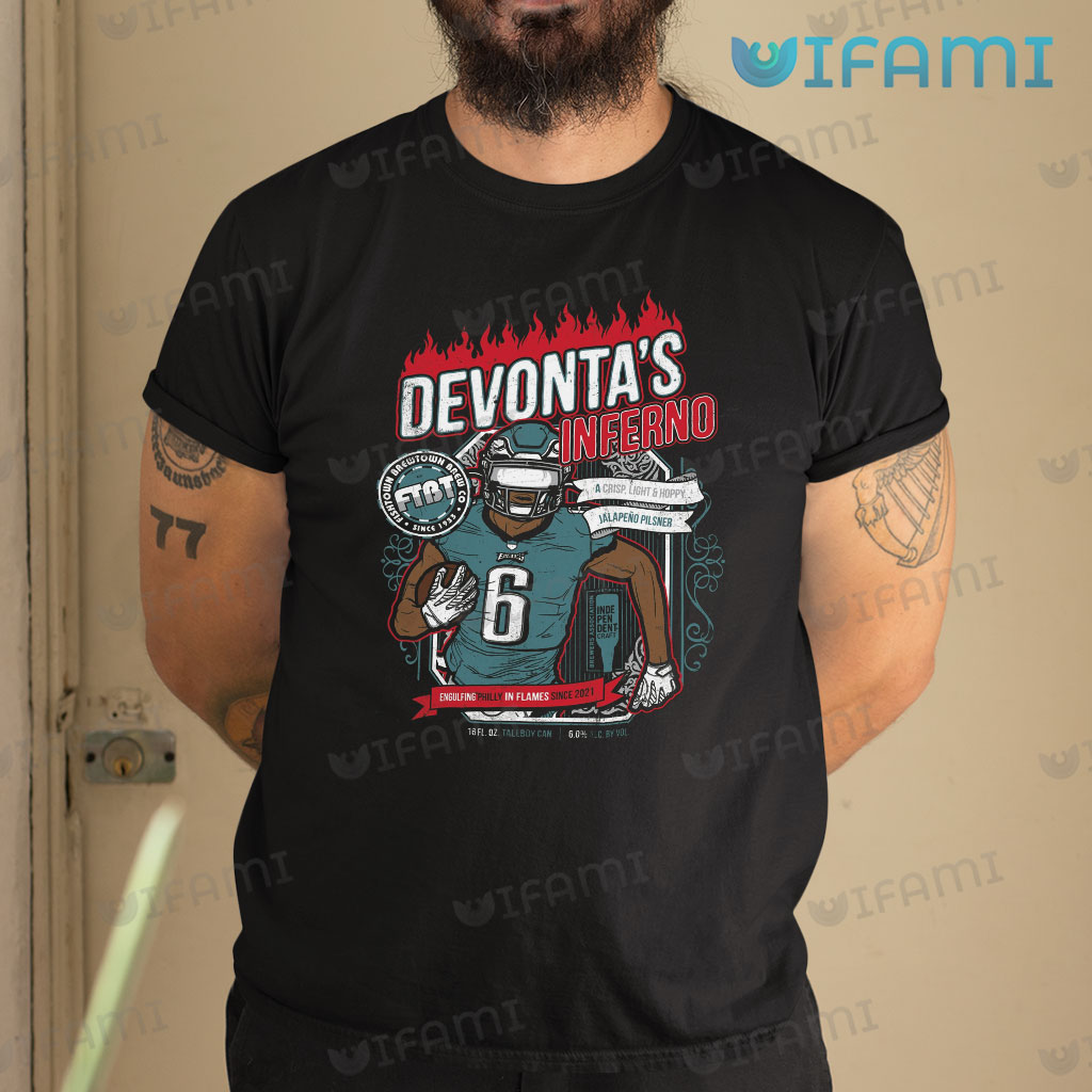 Devonta Smith Shirt Devonta's Inferno Philadelphia Eagles Gift