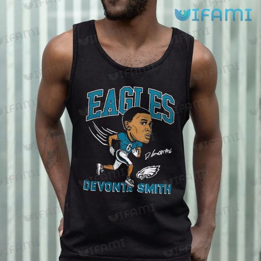 Devonta Smith Shirt Emoji Big Head Signature Philadelphia Eagles Gift