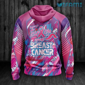 Dodgers Hoodie 3D Fearless Again Breast Cancer Los Angeles Dodgers Gift