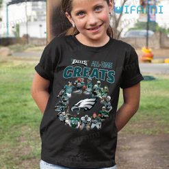 Eagles Shirt All Time Greats Philadelphia Eagles Kid Tshirt