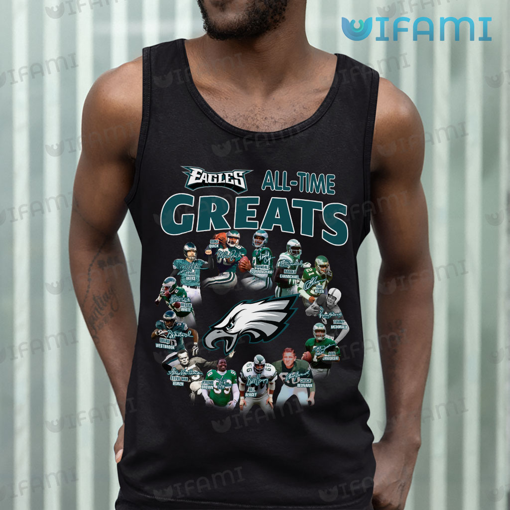 Eagles Shirt All-Time Greats Philadelphia Eagles Gift - Personalized Gifts:  Family, Sports, Occasions, Trending