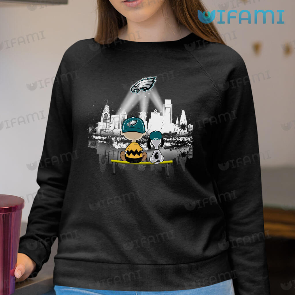 Eagles Shirt Snoopy Fall Tree Life Is Better With Philadelphia Eagles Gift  - Personalized Gifts: Family, Sports, Occasions, Trending