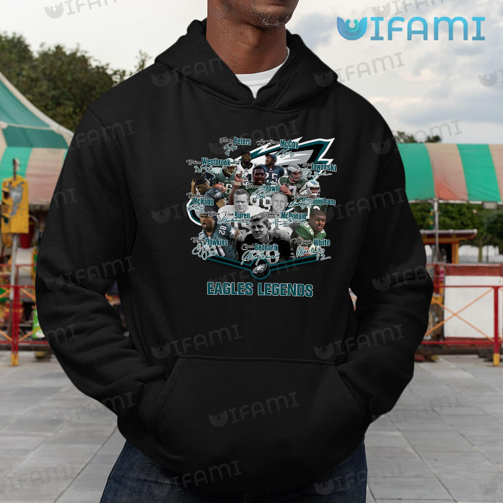 '47 Brand Philadelphia Eagles Fly Eagles Fly Slate Grey Hooded Sweatshirt