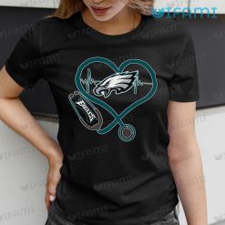 Eagles Shirt Heartbeat Stethoscope Philadelphia Eagles Gift