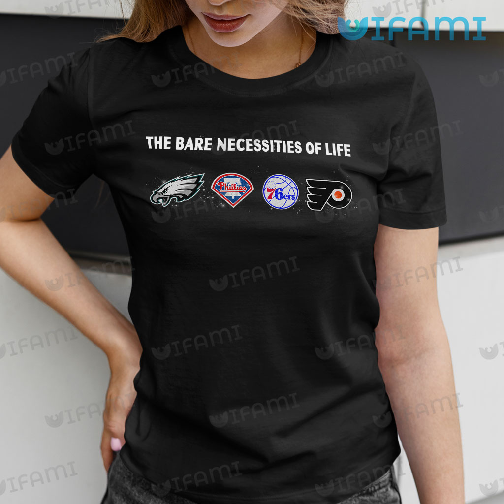 Phillies Eagles Flyers Sixers T Shirt, Philadelphia Teams Fan Gift