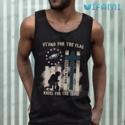 Eagles Shirt The Cross Eagles Nation Stand For The Flag Philadelphia Eagles Tank Top