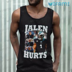 Jalen Hurts Shirt Emotions Philadelphia Eagles Tank Top