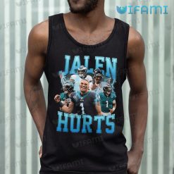 Jalen Hurts Shirt Lightning Strike Philadelphia Eagles Tank Top