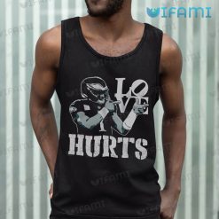 Jalen Hurts Shirt Love Hurts Pointing Philadelphia Eagles Tank Top