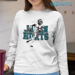 Jalen Hurts Shirt Portrayed By Pencil Philadelphia Eagles Gift 3