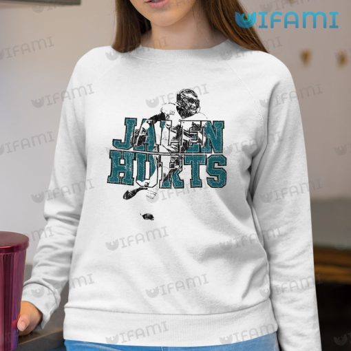 Jalen Hurts Shirt Portrayed By Pencil Philadelphia Eagles Gift