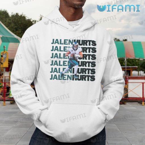 Jalen Hurts Shirt Typography Philadelphia Eagles Gift