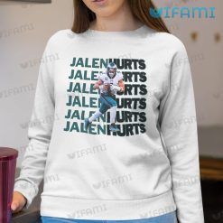 Jalen Hurts Shirt Typography Philadelphia Eagles Gift 3