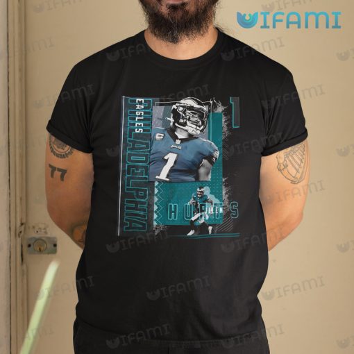 Jalen Hurts T-Shirt Football Paper Poster Philadelphia Eagles Gift