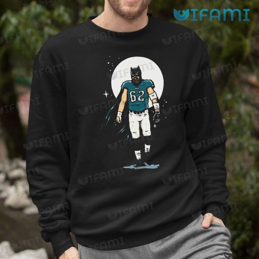 Jason Kelce Shirt Batman Under The Moon Philadelphia Eagles Gift