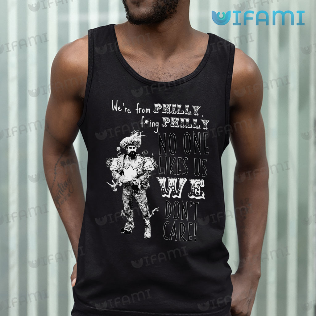 Jason Kelce Shirt We're From Philly No One Like Us Eagles Gift -  Personalized Gifts: Family, Sports, Occasions, Trending