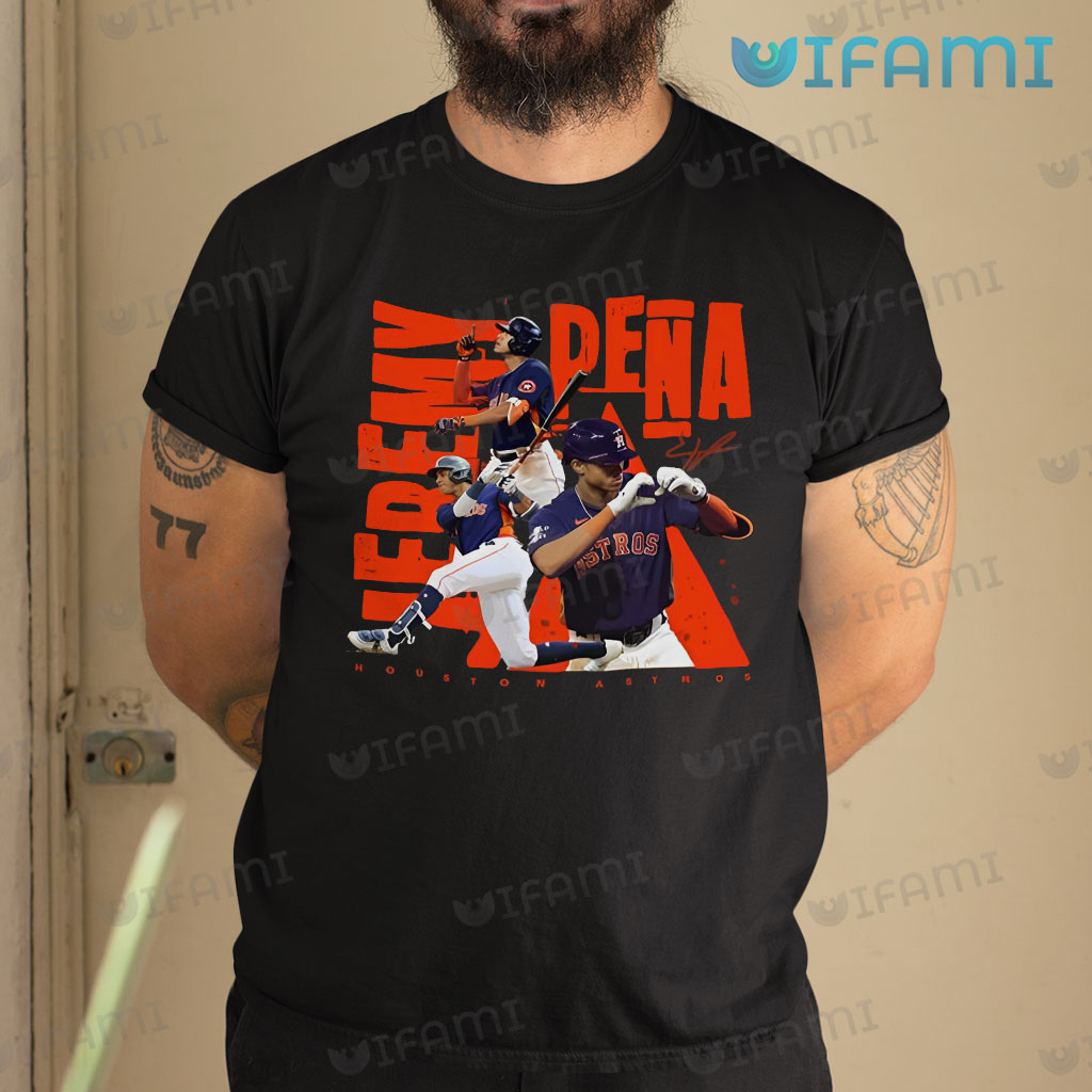Astros Shirt Jeremy Pena Signature Shortstop Houston Astros Gift -  Personalized Gifts: Family, Sports, Occasions, Trending