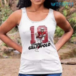 Jimmy Garoppolo Shirt Fade Pattern San Francisco 49ers Tank Top