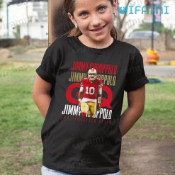 Jimmy Garoppolo Shirt GQ Typography San Francisco 49ers Kid Tshirt