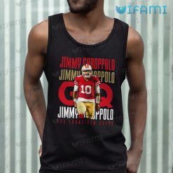 Jimmy Garoppolo Shirt GQ Typography San Francisco 49ers Tank Top