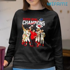 KC Chiefs Super Bowl Shirt Celebration Trophy Kansas City Chiefs Sweatshirt
