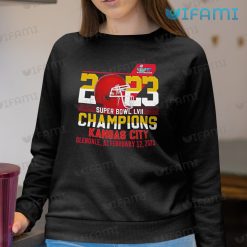 Kansas City Chiefs Championship Shirt 2023 LVII Unique KC Chiefs Sweatshirt