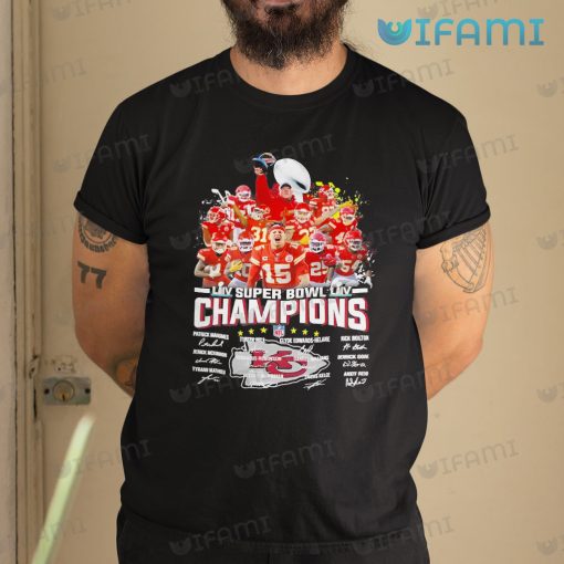 Kansas City Chiefs Championship Shirt LVII Signature KC Chiefs Gift